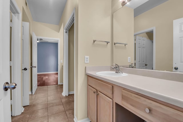 700 Daniel Ellis Dr Unit 3108, Charleston, SC 29412 - bathroom with vanity and tile patterned flooring
