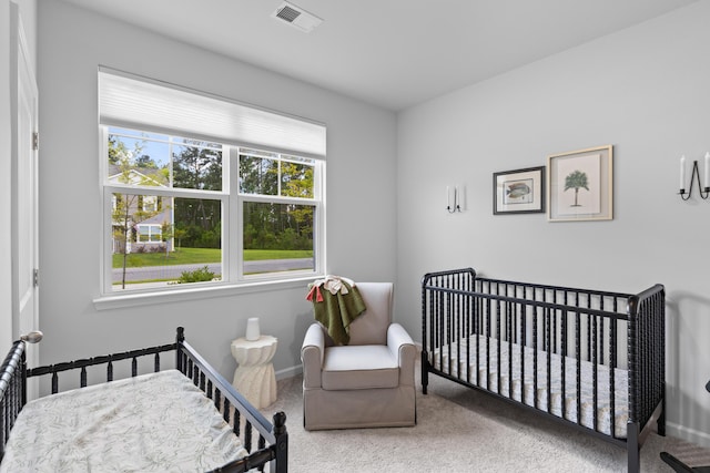 1173 Wading Point Blvd, Huger, SC 29450 - carpeted bedroom with baseboards and a nursery area