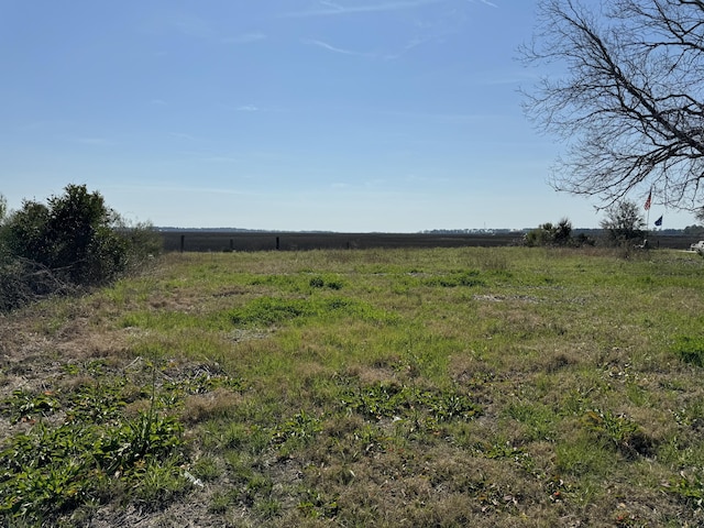 view of landscape with a rural view