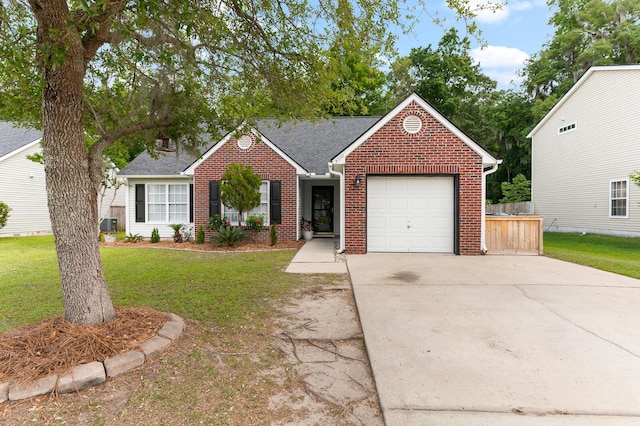 5332 Copley Cir, Summerville, SC 29485 - traditional-style house with brick siding, an attached garage, driveway, and a shingled roof