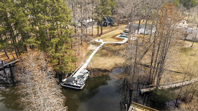 1762 James Loop Rd, Manning, SC 29102 - view of subject property featuring a large body of water and a tree filled landscape