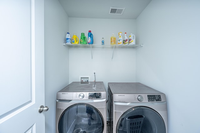 431 Buckhannon Ln, Moncks Corner, SC 29461 - laundry area with independent washer and dryer
