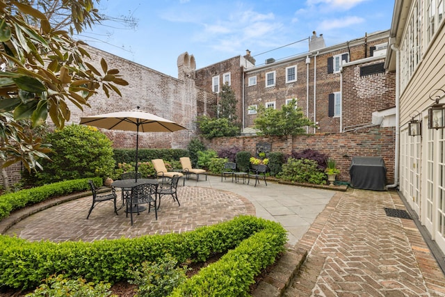 2 Bedons Aly, Charleston, SC 29401 - view of patio / terrace featuring a grill
