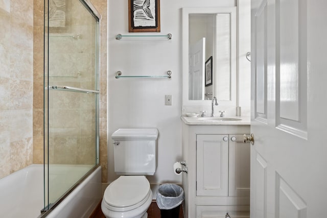 2 Bedons Aly, Charleston, SC 29401 - full bathroom featuring toilet, enclosed tub / shower combo, and vanity