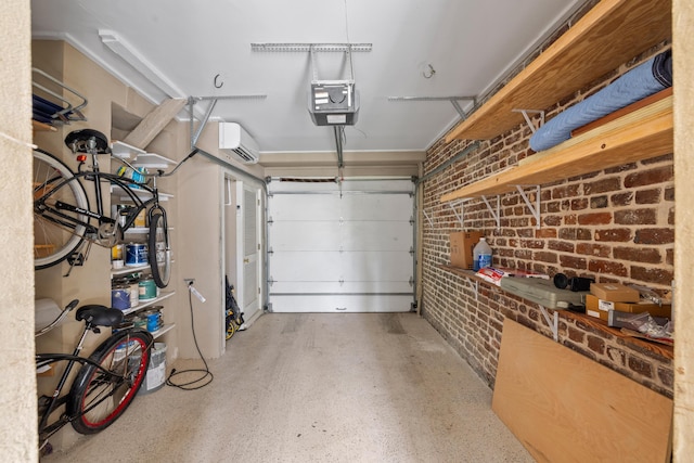 2 Bedons Aly, Charleston, SC 29401 - garage with a wall mounted air conditioner