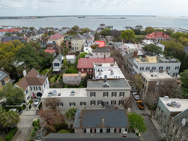 2 Bedons Aly, Charleston, SC 29401 - drone / aerial view with a water view and a residential view