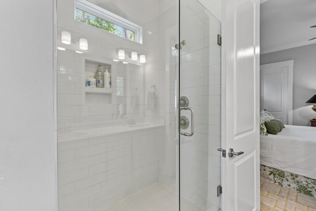 129 Martins Point Dr, Wando, SC 29492 - ensuite bathroom featuring a stall shower