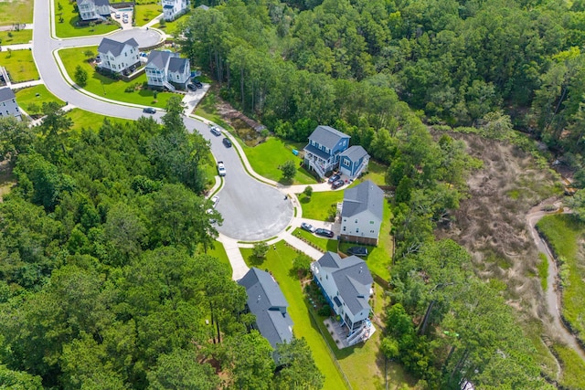 129 Martins Point Dr, Wando, SC 29492 - aerial view of residential area featuring a forest