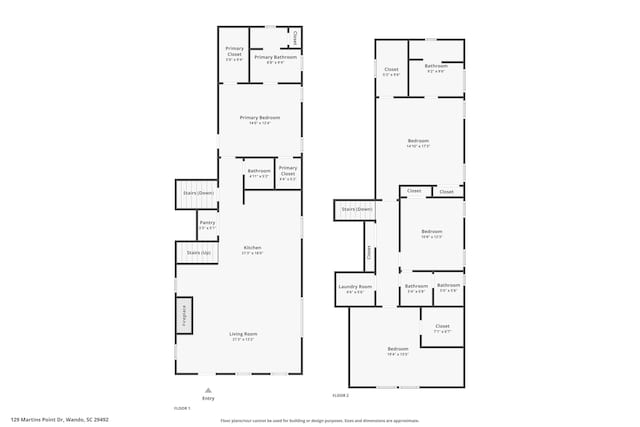 129 Martins Point Dr, Wando, SC 29492 - view of property floor plan