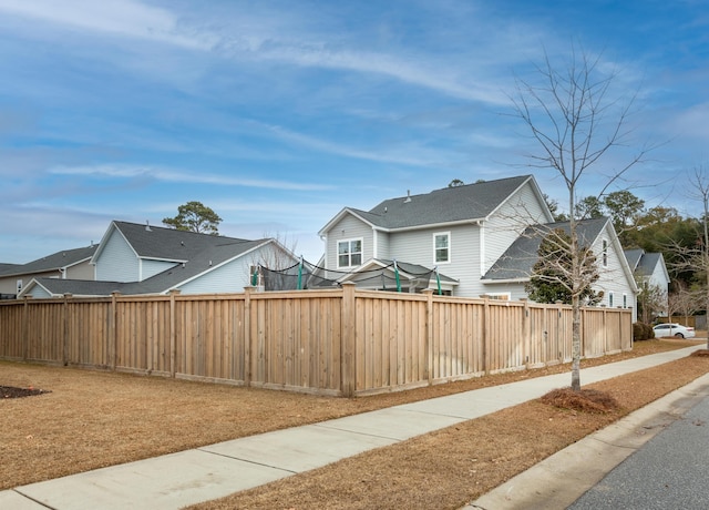 view of property exterior