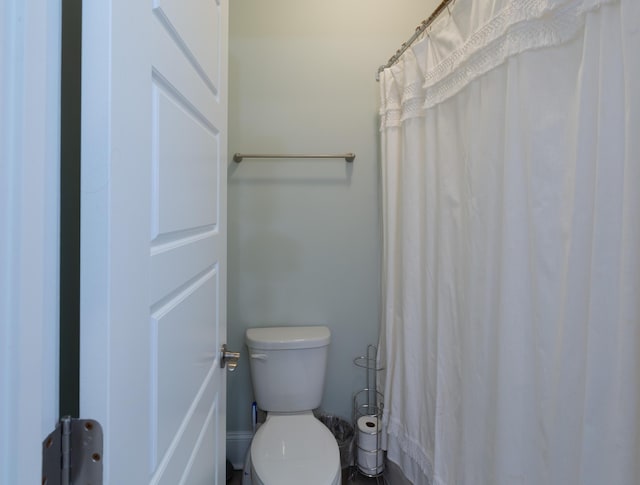 bathroom with toilet