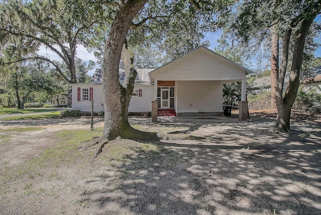 view of front of house