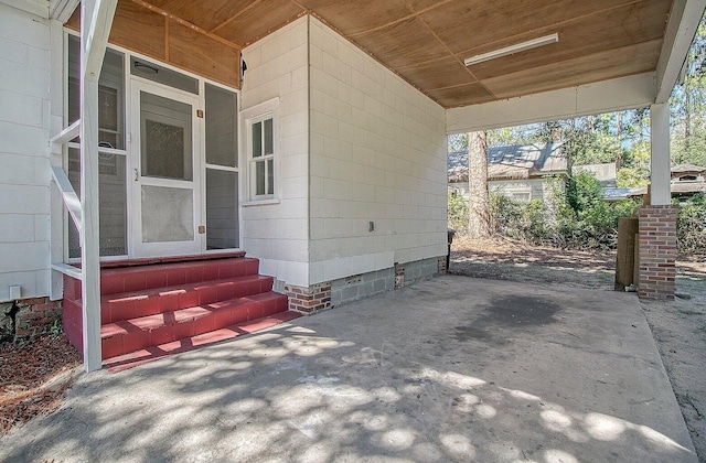 view of patio