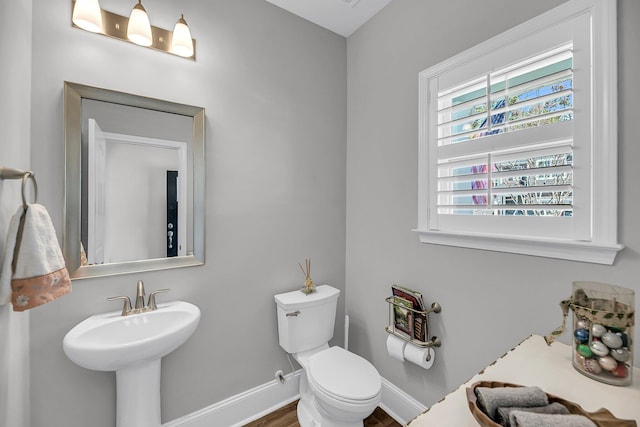 1173 Triple Crown Ct, Mount Pleasant, SC 29429 - bathroom with toilet and baseboards