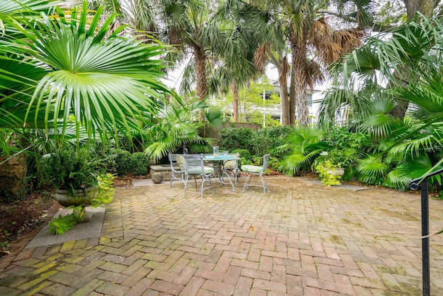 view of patio