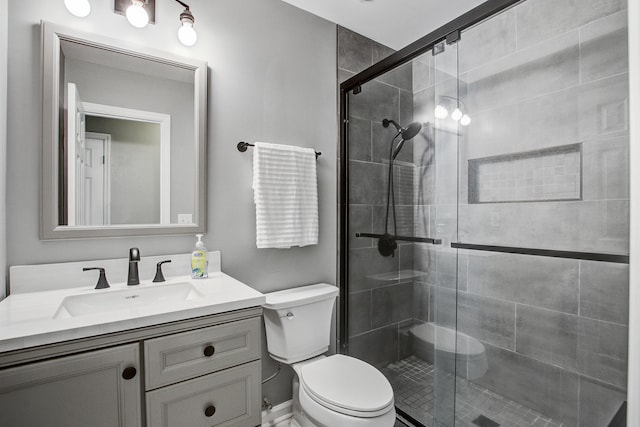 110 Terry Ave, Summerville, SC 29485 - full bath with toilet, vanity, and a shower stall