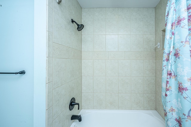 881 Evans Rd, Charleston, SC 29412 - full bathroom featuring shower / bath combo with shower curtain