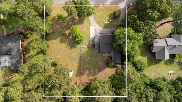 aerial overview of property's location featuring property boundaries highlighted
