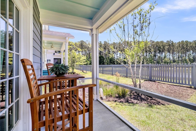 3529 Habenaria Rd Unit 33, Mount Pleasant, SC 29466 - view of sunroom