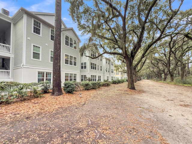 view of property exterior