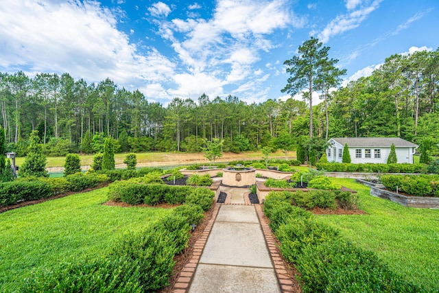 225 Camber Rd, Huger, SC 29450 - view of green lawn featuring a view of trees