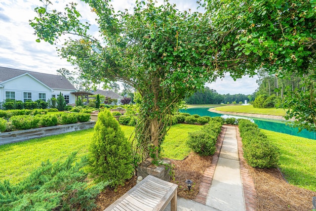 225 Camber Rd, Huger, SC 29450 - view of grassy yard featuring a water view