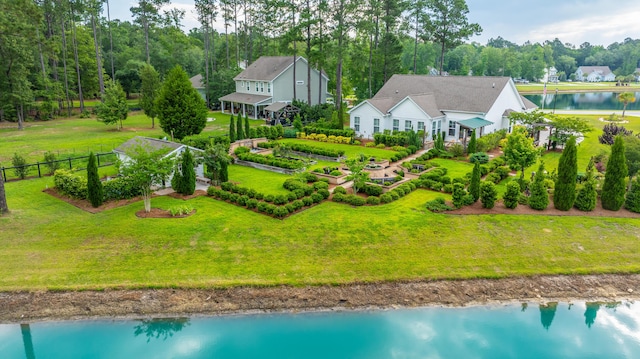 225 Camber Rd, Huger, SC 29450 - view from above of property with a large body of water