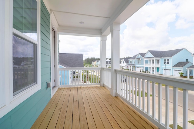 1238 Homecoming Blvd, Ravenel, SC 29470 - wooden deck with a residential view
