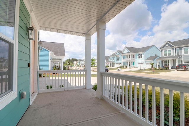 1238 Homecoming Blvd, Ravenel, SC 29470 - balcony with a porch and a residential view