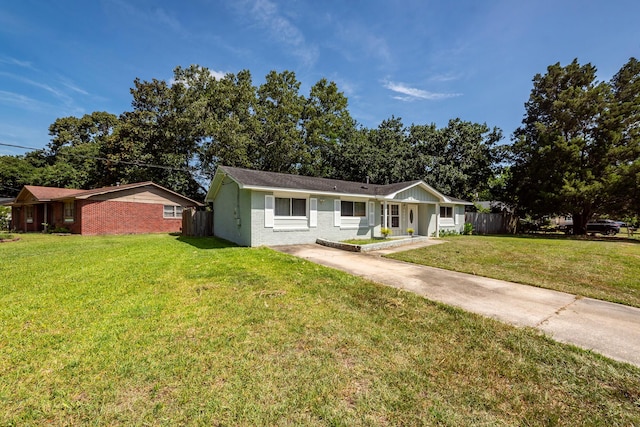 4836 Hillock Ave, North Charleston, SC 29418 - ranch-style home with brick siding and driveway