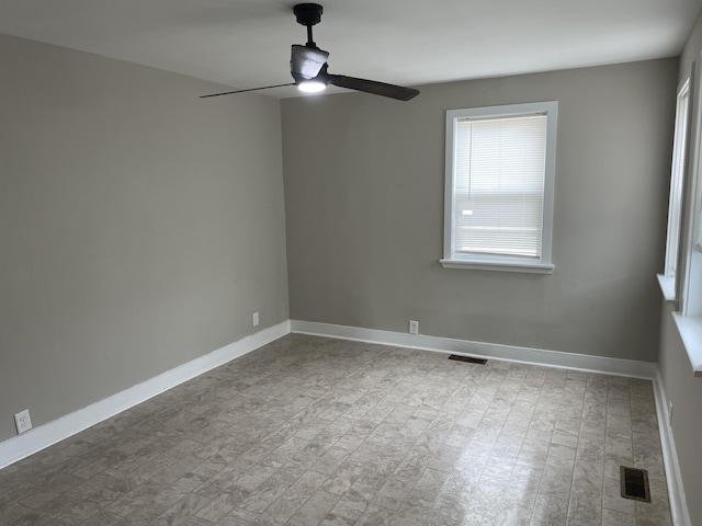 2327 Bailey Dr, North Charleston, SC 29405 - empty room featuring ceiling fan and baseboards
