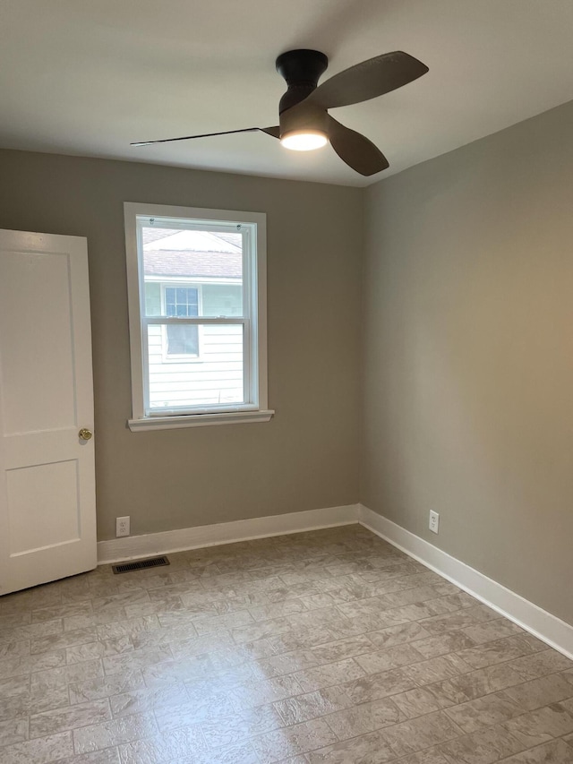 2327 Bailey Dr, North Charleston, SC 29405 - empty room with a ceiling fan and baseboards