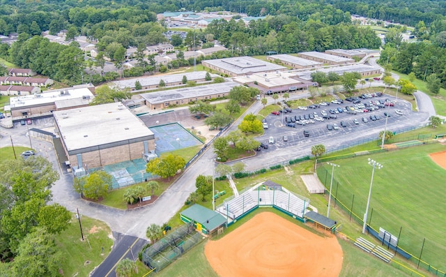 aerial view