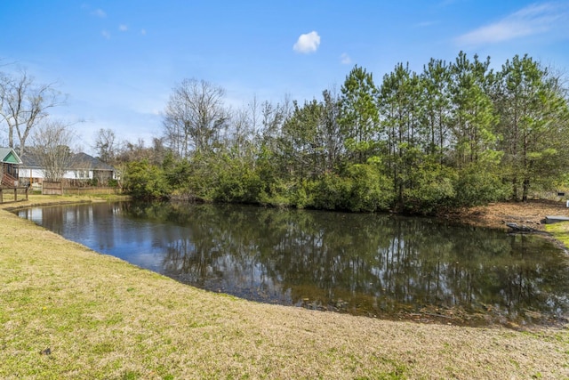 property view of water