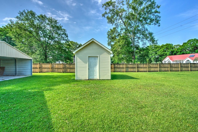 101 Parkside Dr, Goose Creek, SC 29445 - view of yard with a detached carport