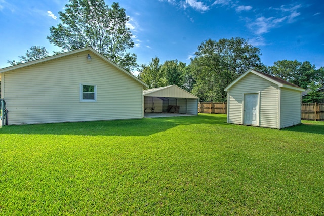101 Parkside Dr, Goose Creek, SC 29445 - view of yard featuring a carport