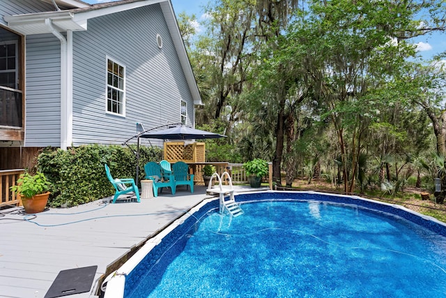 1604 Macoma Dr, Mount Pleasant, SC 29466 - swimming pool with a deck