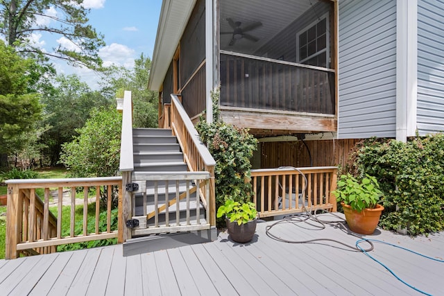 1604 Macoma Dr, Mount Pleasant, SC 29466 - wooden terrace featuring stairs