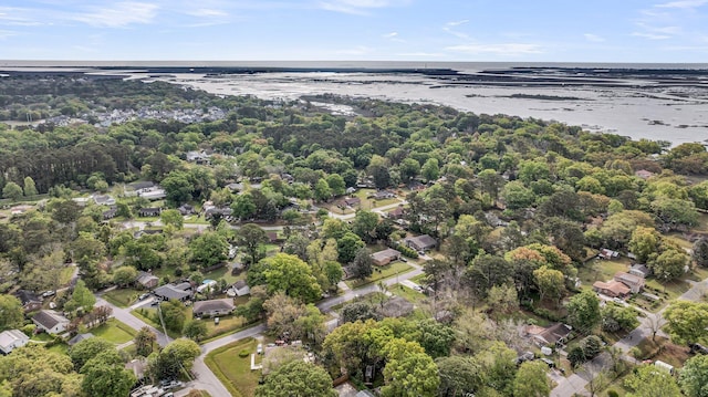 1239 Old Orchard Rd, Charleston, SC 29412 - drone / aerial view featuring a water view