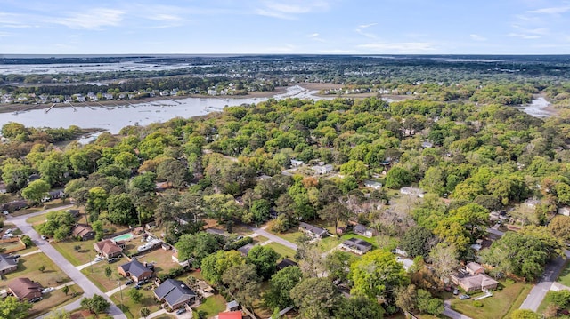 1239 Old Orchard Rd, Charleston, SC 29412 - aerial view with a residential view and a water view
