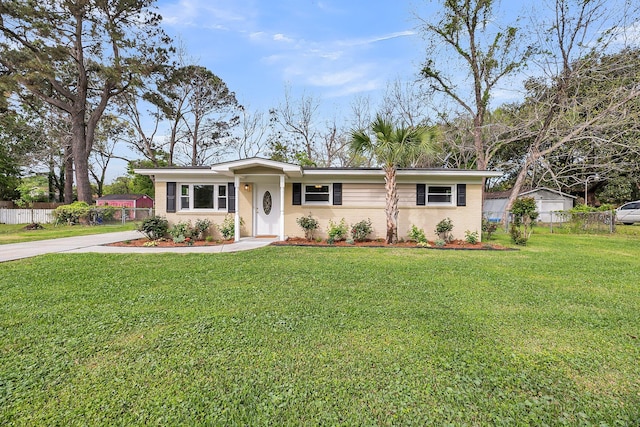 1239 Old Orchard Rd, Charleston, SC 29412 - single story home with a front yard, fence, and driveway