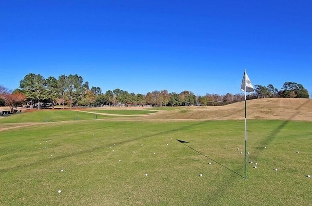 8662 W Fairway Woods Dr, North Charleston, SC 29420 - view of home's community with a lawn and view of golf course