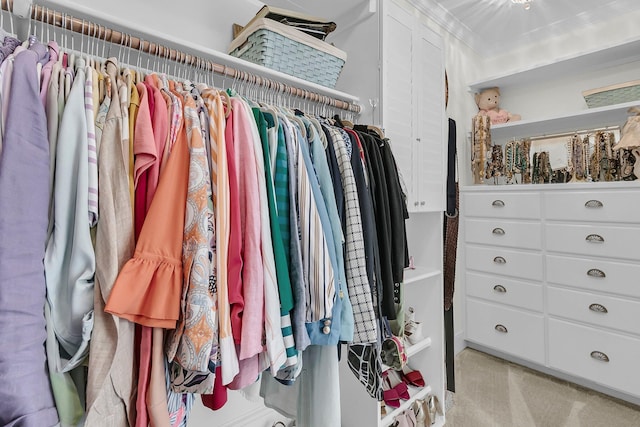 8662 W Fairway Woods Dr, North Charleston, SC 29420 - walk in closet featuring carpet flooring