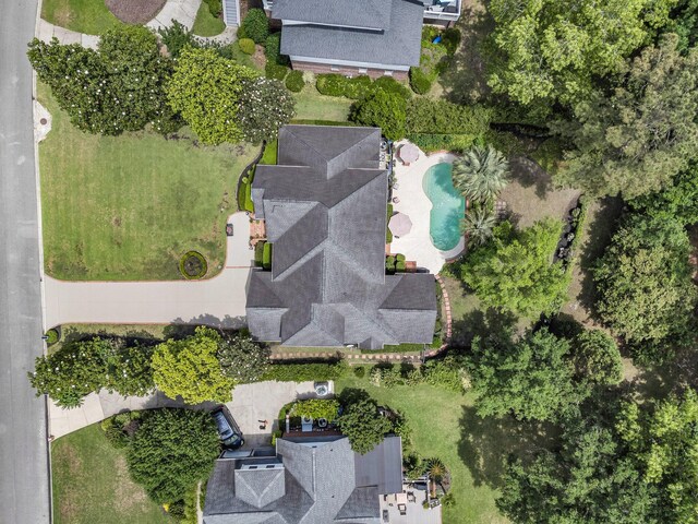 8662 W Fairway Woods Dr, North Charleston, SC 29420 - aerial view of a pool area