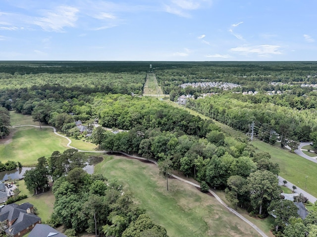 8662 W Fairway Woods Dr, North Charleston, SC 29420 - aerial view of property's location with a heavily wooded area and a golf course