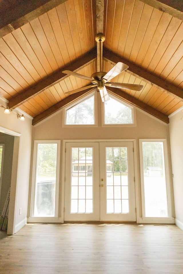 1044 Academy Rd, Walterboro, SC 29488 - unfurnished sunroom with french doors and healthy amount of natural light