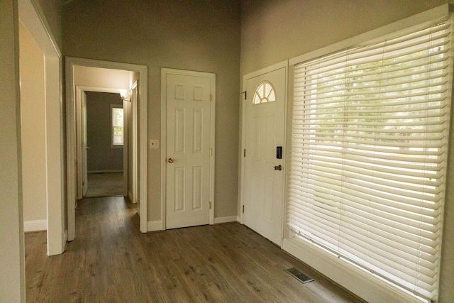 1044 Academy Rd, Walterboro, SC 29488 - foyer with wood finished floors and baseboards