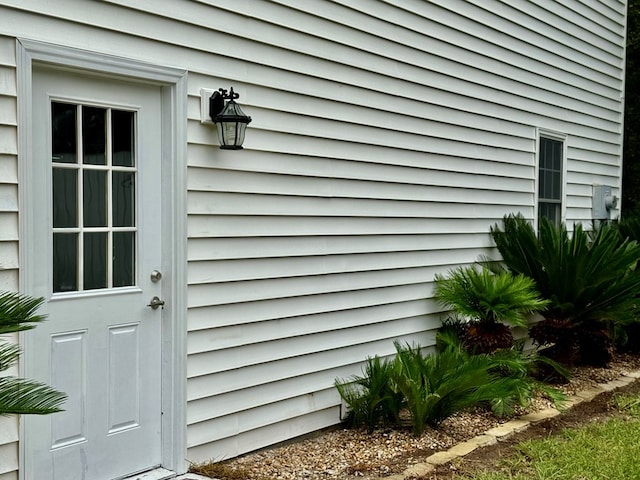 view of property entrance