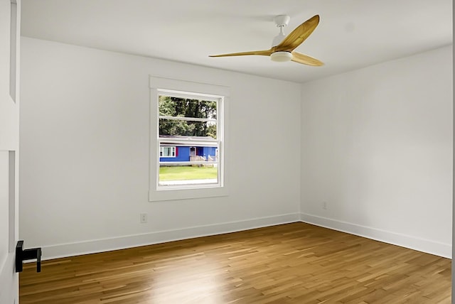 2456 Lantern St, Charleston, SC 29414 - spare room featuring light wood-type flooring and a ceiling fan