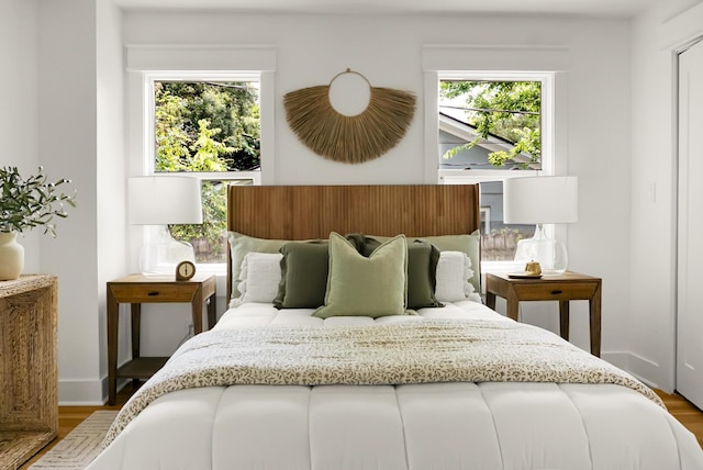 2456 Lantern St, Charleston, SC 29414 - bedroom with wood finished floors and multiple windows